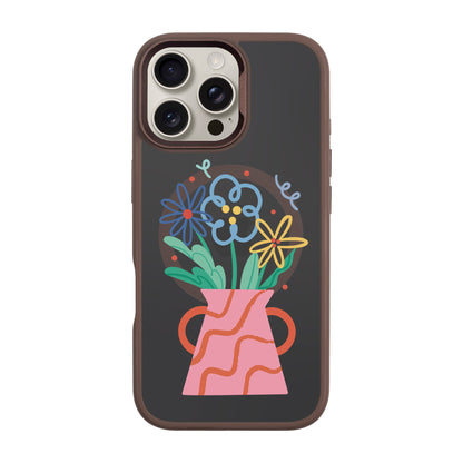 PINK VASE-iPhone 16 Pro Max Rise Kılıf MagSafe Özellikli