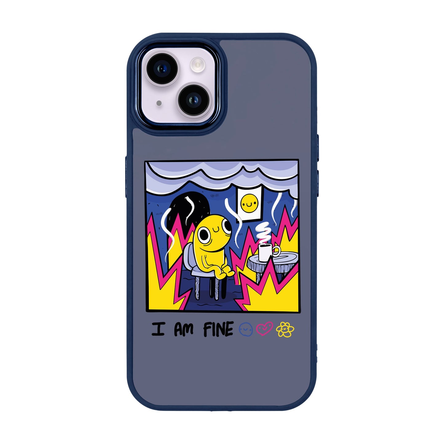 I AM FINE-iPhone 14 Plus Proof Kılıf