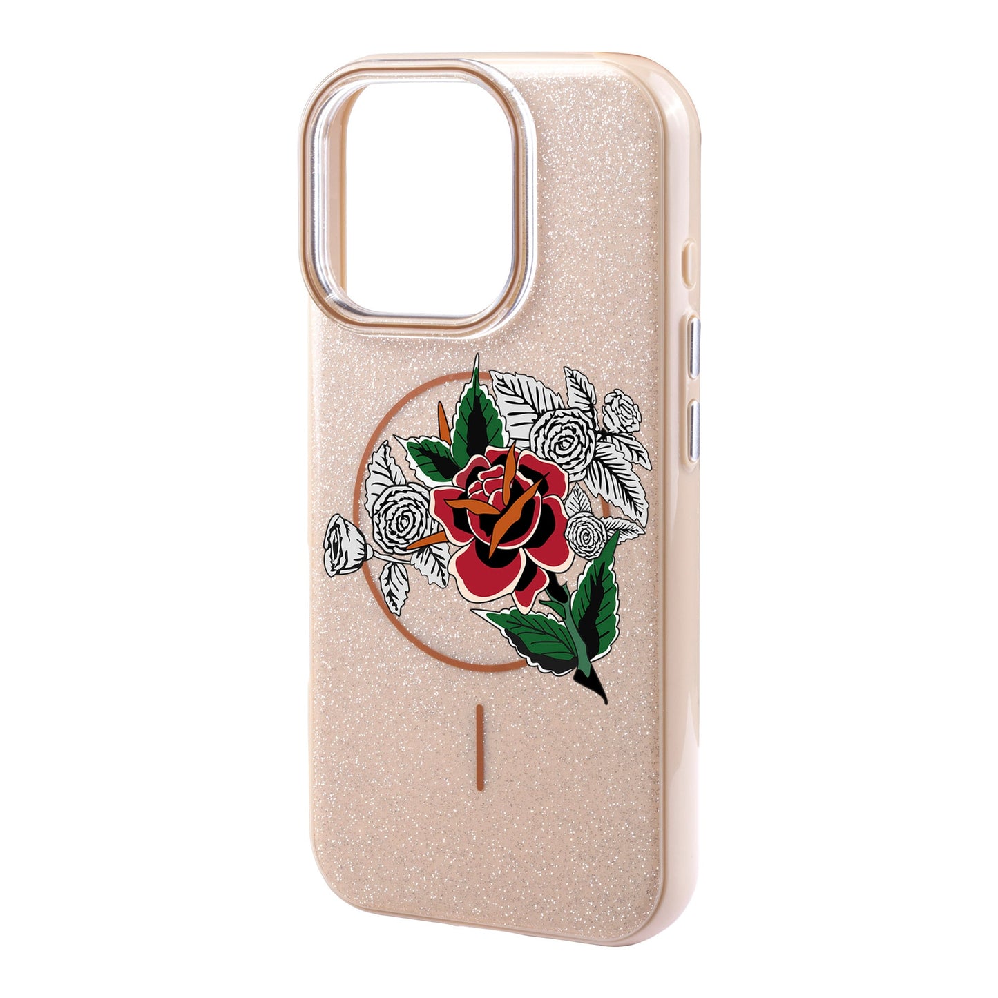 DRY ROSE-Radiant Kılıf MagSafe Özellikli - iPhone 15