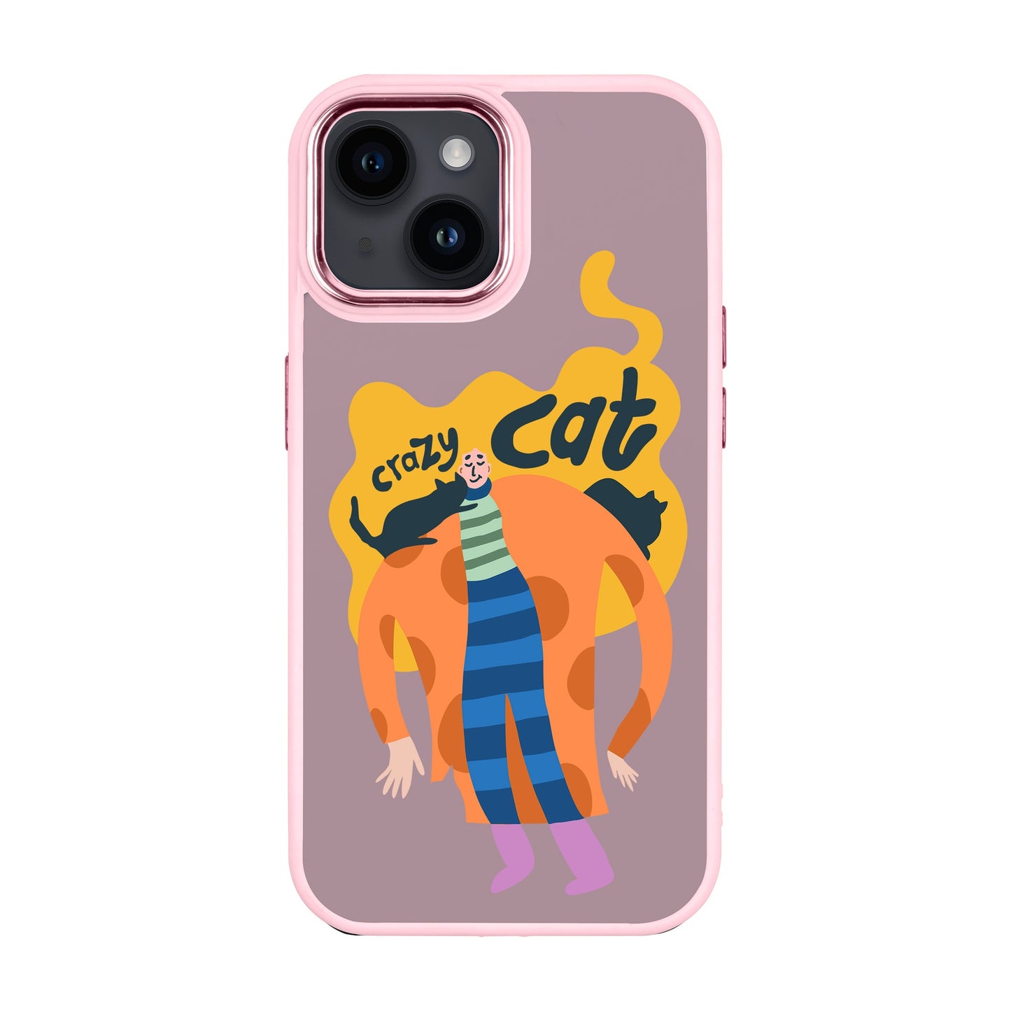 CRAZY CAT-iPhone 14 Plus Proof Kılıf