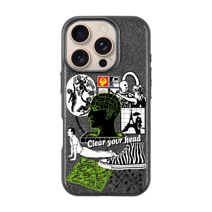 CLEAR YOUR HEAD-iPhone 16 Pro Radiant Kılıf MagSafe Özellikli