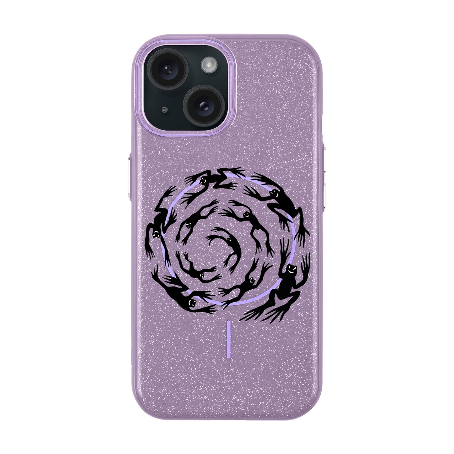 SWIRLING FROGS-iPhone 15 Plus Radiant Kılıf MagSafe Özellikli