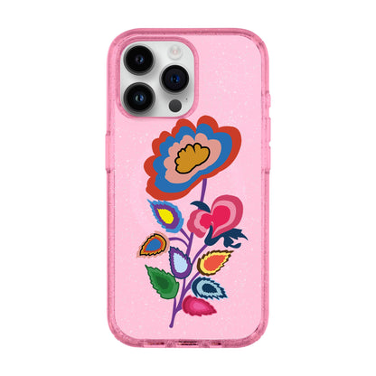 KNITTED FLOWER-iPhone 14 Pro Max Shiny Kılıf MagSafe Özellikli
