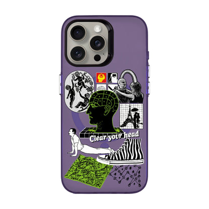 CLEAR YOUR HEAD-Hold Kılıf MagSafe Özellikli - iPhone 15 Pro Max