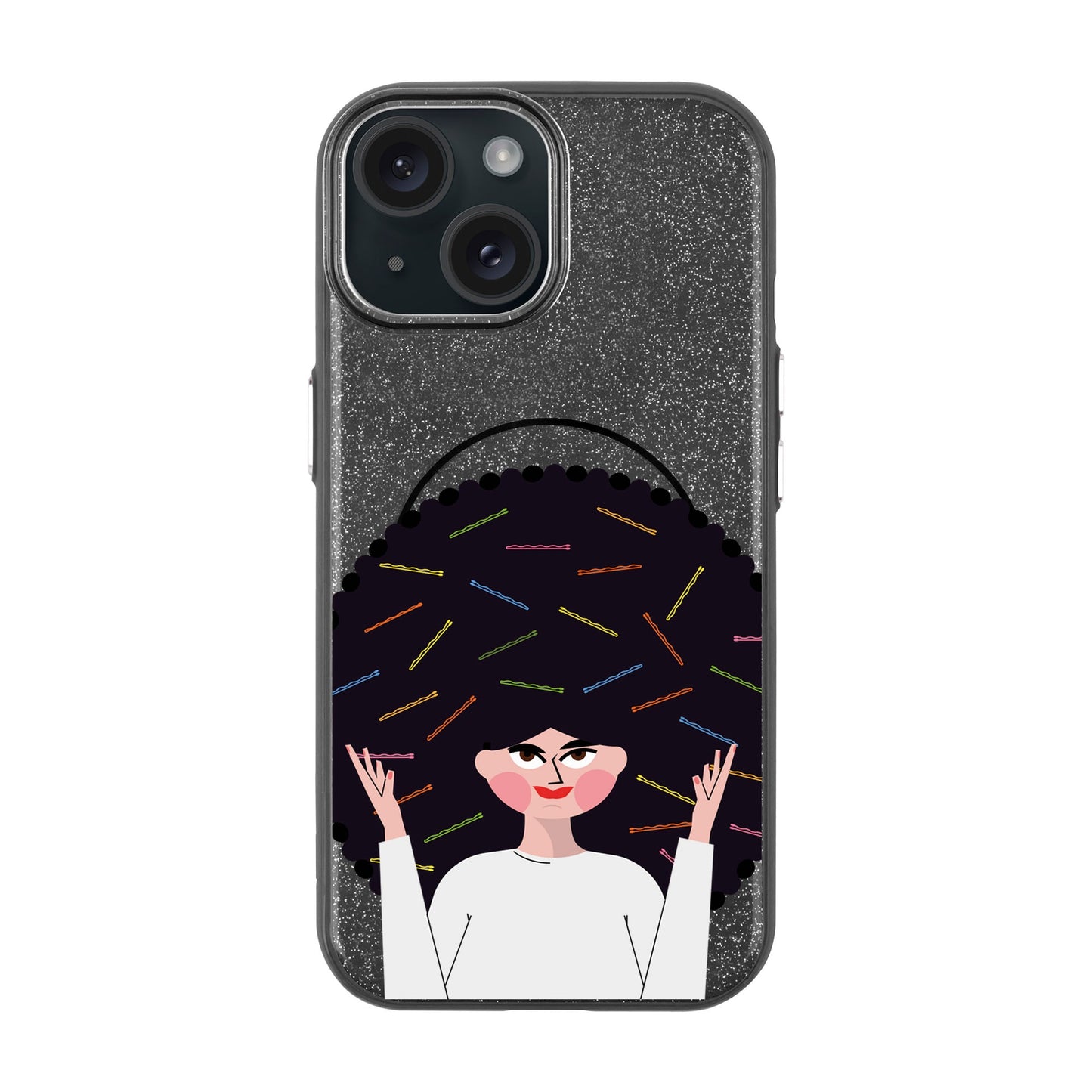 TANGLES OF HAPPINESS-Radiant Kılıf MagSafe Özellikli - iPhone 13