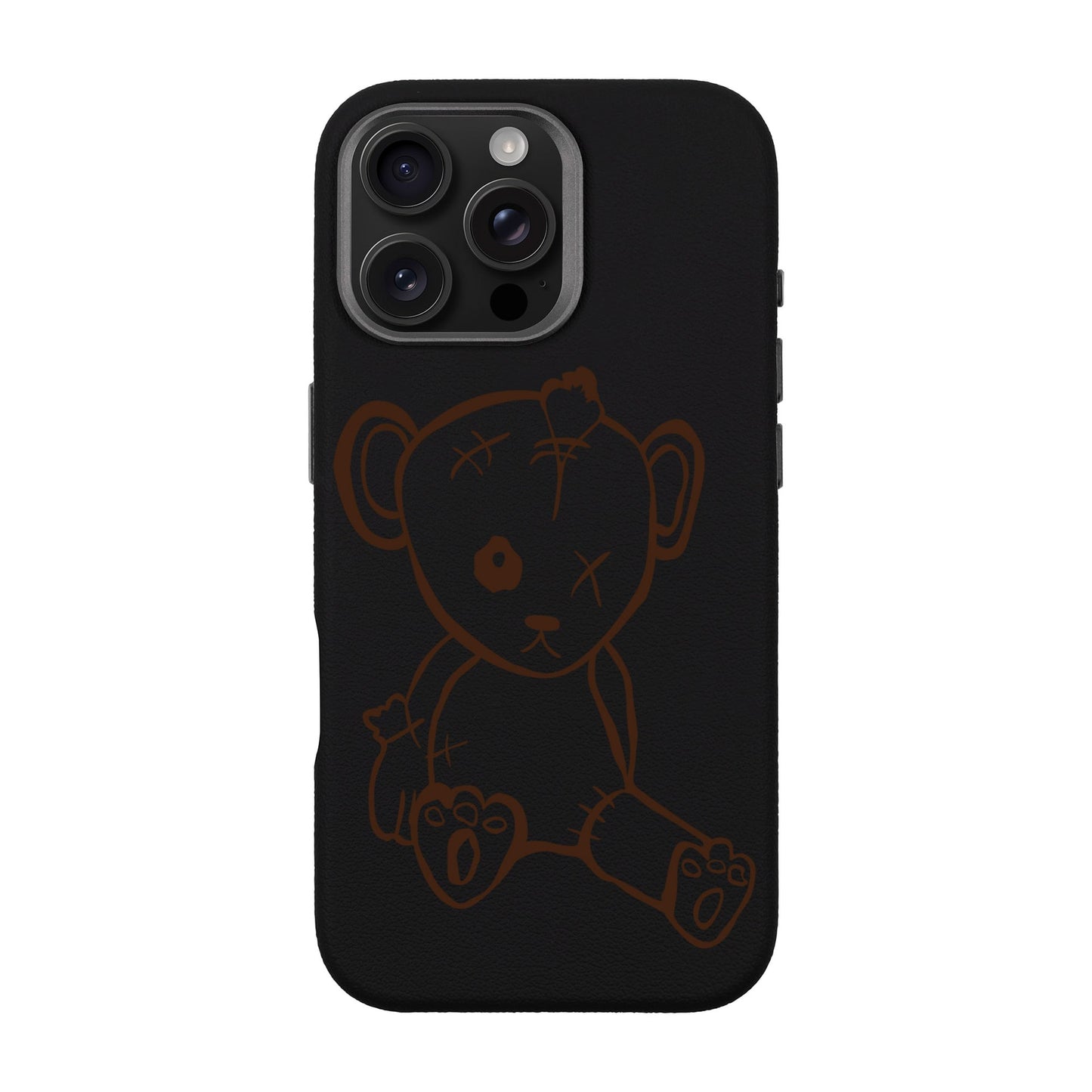 BABY BEAR-iPhone 16 Pro Max Leather Premium Kılıf MagSafe Özellikli