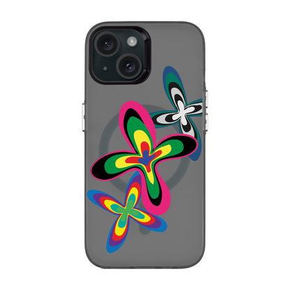 COLOR FLOWER-iPhone 15 Hold Kılıf MagSafe Özellikli