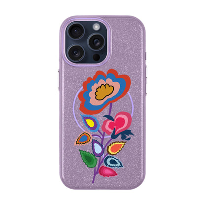KNITTED FLOWER-iPhone 15 Pro Max Radiant Kılıf MagSafe Özellikli