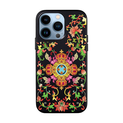 SPIRAL-iPhone 13 Pro Max Leather Kılıf