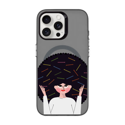 TANGLES OF HAPPINESS-Hold Kılıf MagSafe Özellikli - iPhone 15 Pro Max