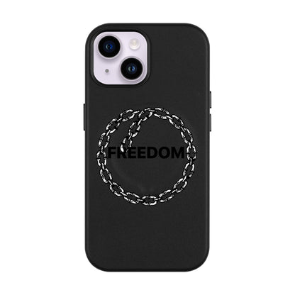 FREEDOM-Leather Kılıf MagSafe Özellikli - iPhone 14