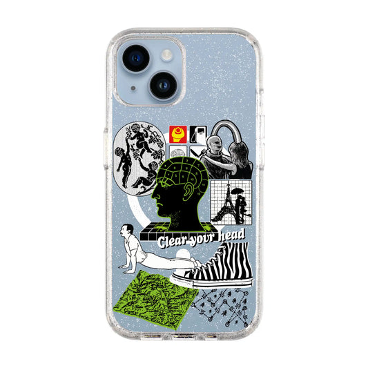 CLEAR YOUR HEAD-iPhone 13 Shiny Kılıf MagSafe Özellikli