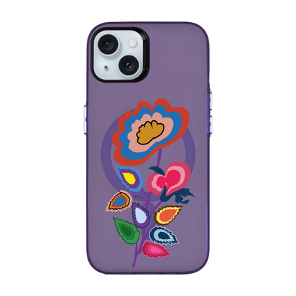 KNITTED FLOWER-iPhone 15 Plus Hold Kılıf MagSafe Özellikli