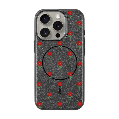 FLOWER POWER-iPhone 15 Pro Radiant Kılıf MagSafe Özellikli