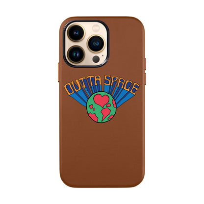 SPACE-iPhone 13 Pro Leather Kılıf