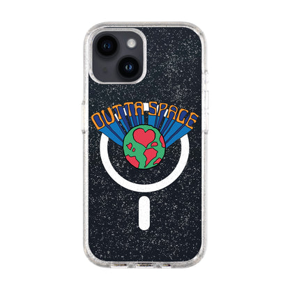 OUTTA SPACE-iPhone 14 Shiny Kılıf MagSafe Özellikli