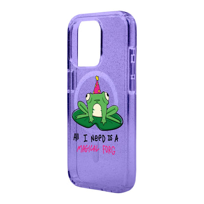 FORG-iPhone 14 Pro Shiny Kılıf MagSafe Özellikli