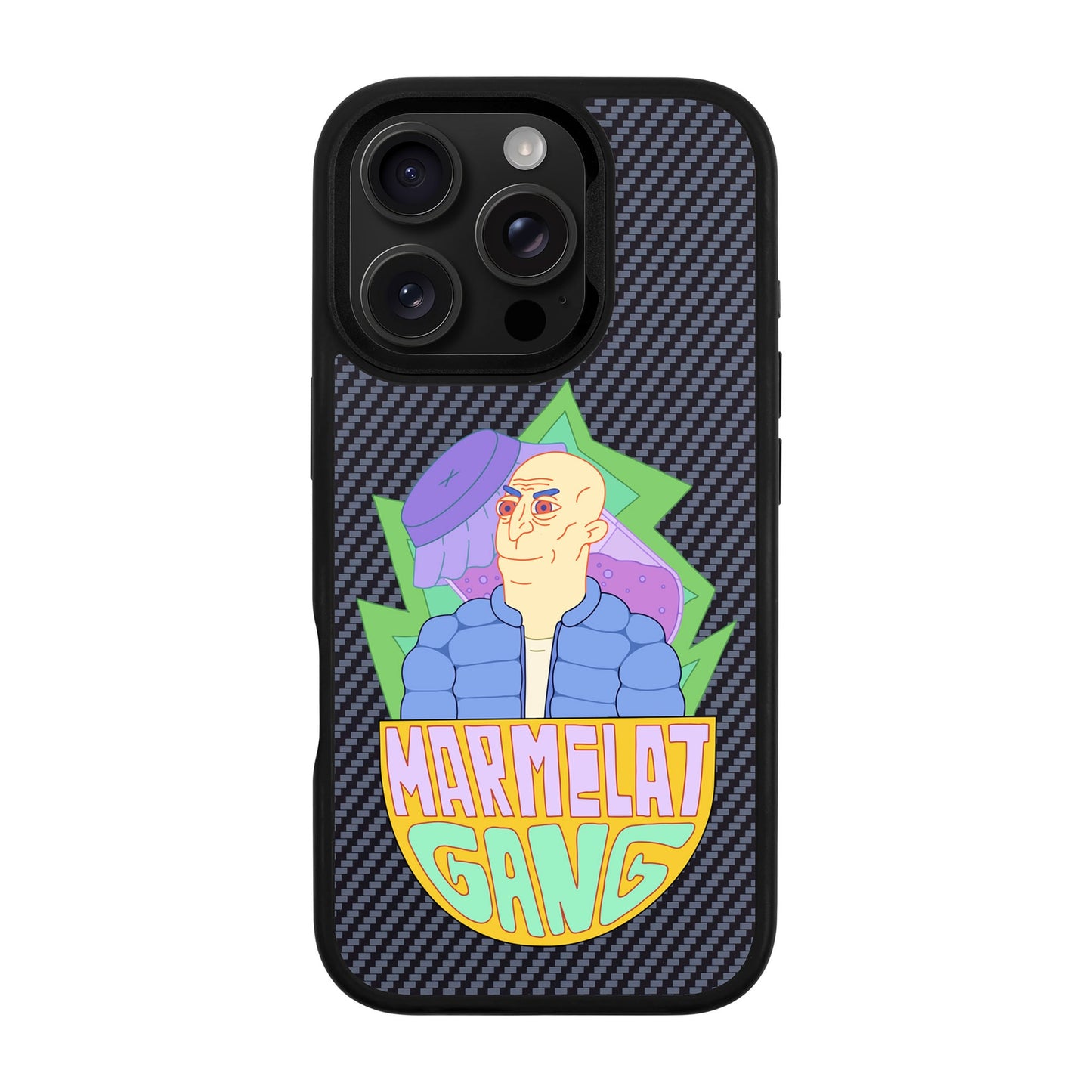 MARMELAT GANG-iPhone 16 Pro Plaid Kılıf MagSafe Özellikli