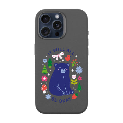 BE OKAY-iPhone 15 Pro Max Leather Premium Kılıf MagSafe Özellikli