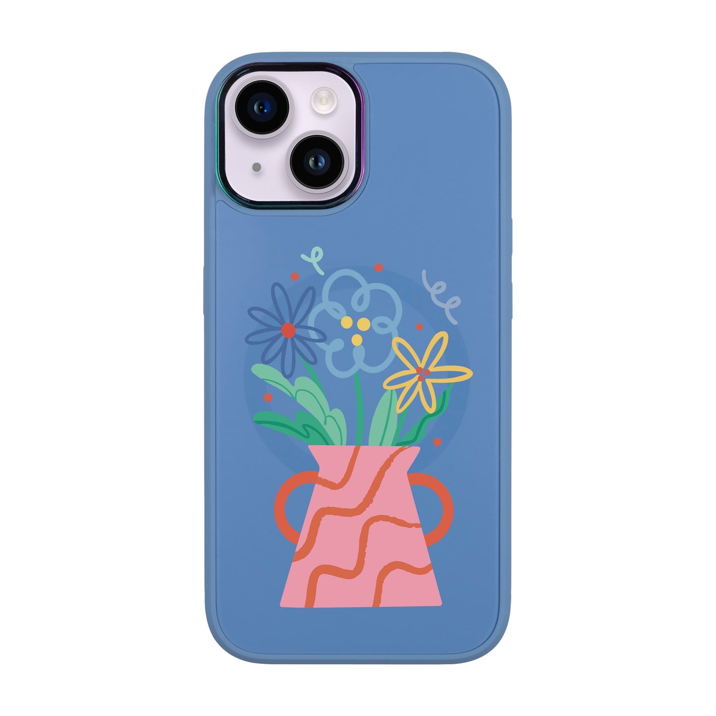 PINK VASE-iPhone 12 Vigor Kılıf MagSafe Özellikli