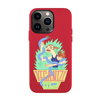 VEGANİZE-iPhone 13 Pro Max Leather Kılıf