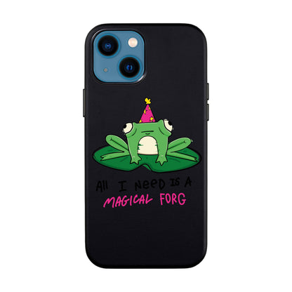 FORG-iPhone 14 Leather Kılıf
