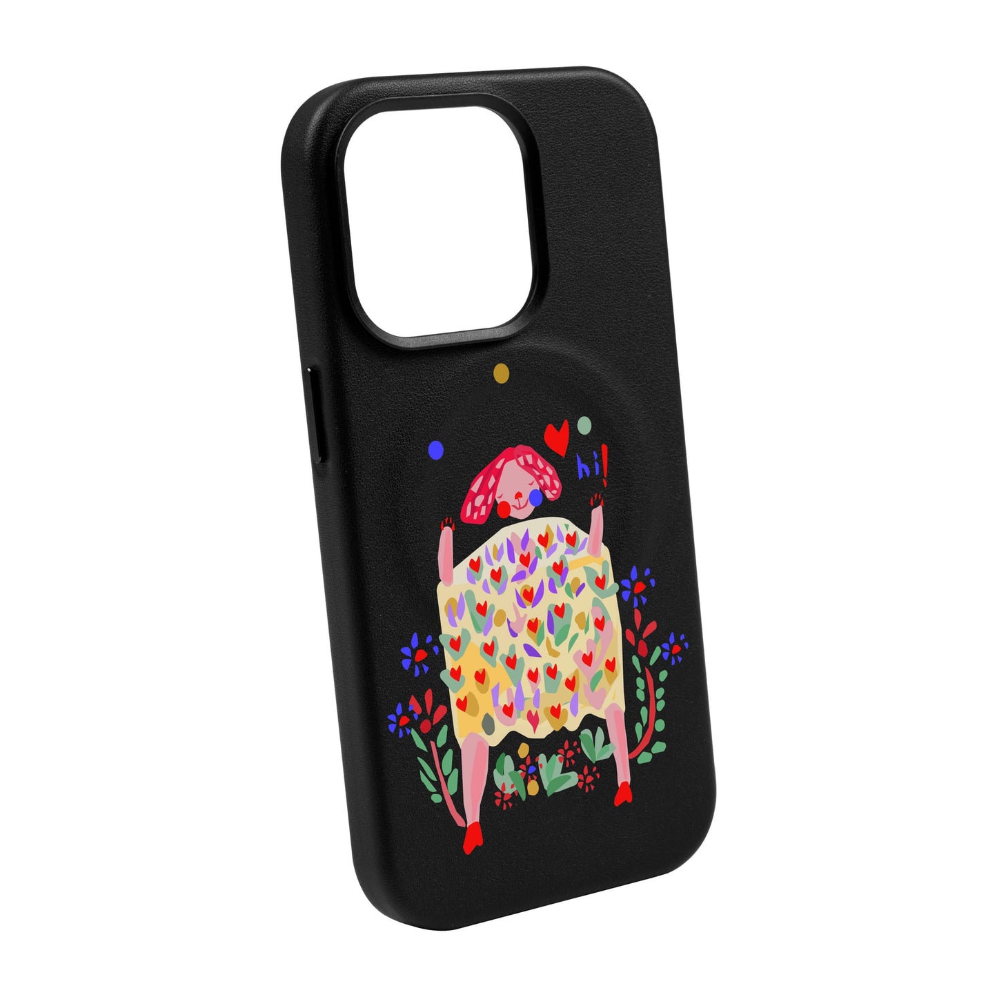 ÜÇ TOP-Leather Kılıf MagSafe Özellikli - iPhone 14 Pro