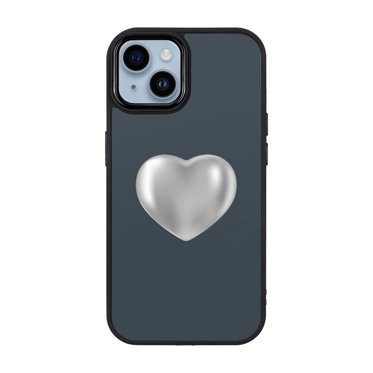 SILVER HEART-iPhone 14 Plus Proof Kılıf