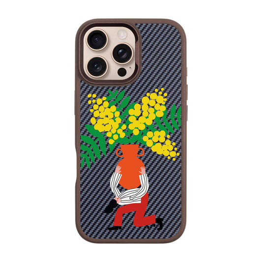 VASE-iPhone 16 Pro Max Plaid Kılıf MagSafe Özellikli