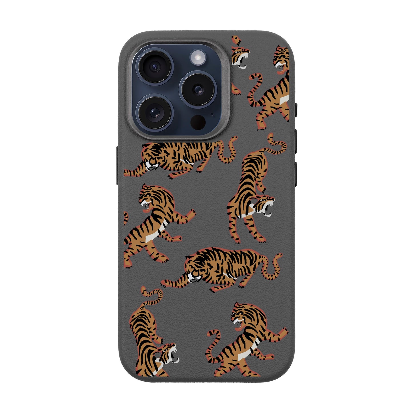 TIGER-iPhone 15 Pro Leather Premium Kılıf MagSafe Özellikli