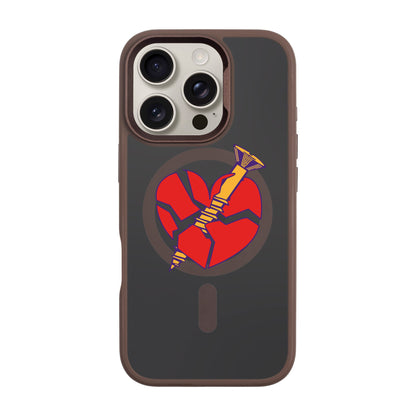 BROKEN HEART-iPhone 16 Pro Rise Kılıf MagSafe Özellikli