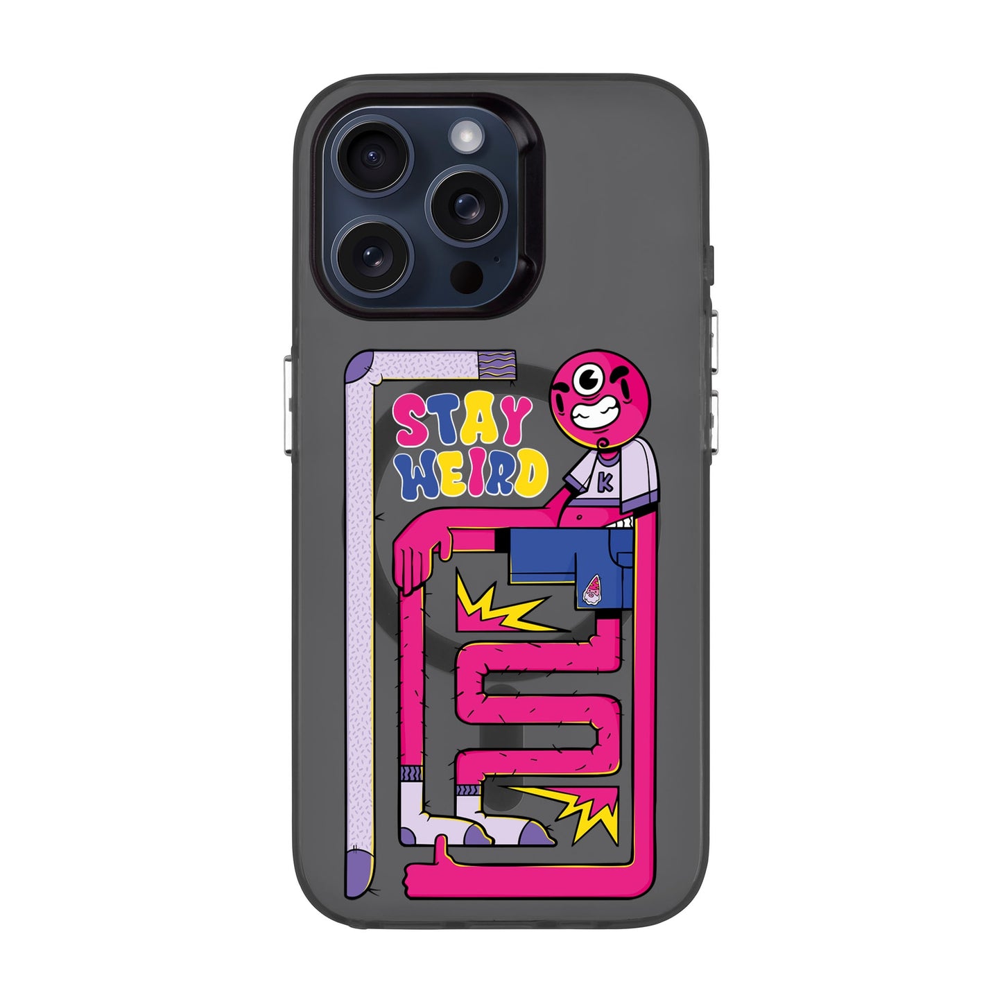 OG TOOTHY-iPhone 15 Pro Max Hold Kılıf MagSafe Özellikli