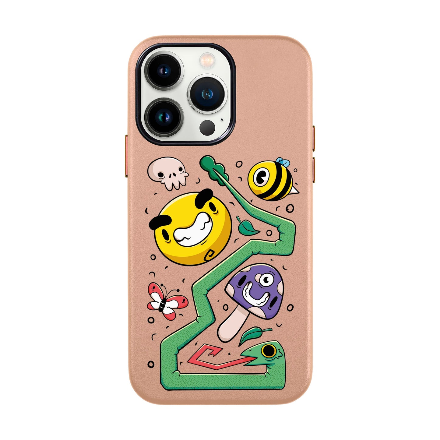 NADUR-iPhone 13 Pro Leather Kılıf