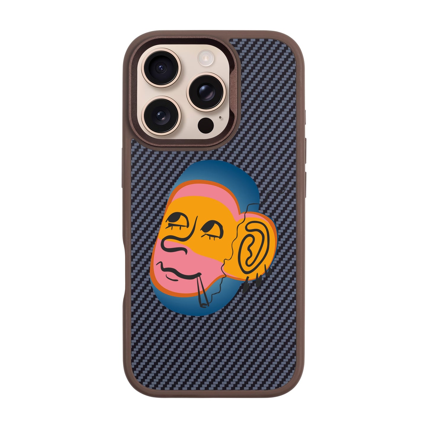 CLIMBING-iPhone 16 Pro Plaid Kılıf MagSafe Özellikli