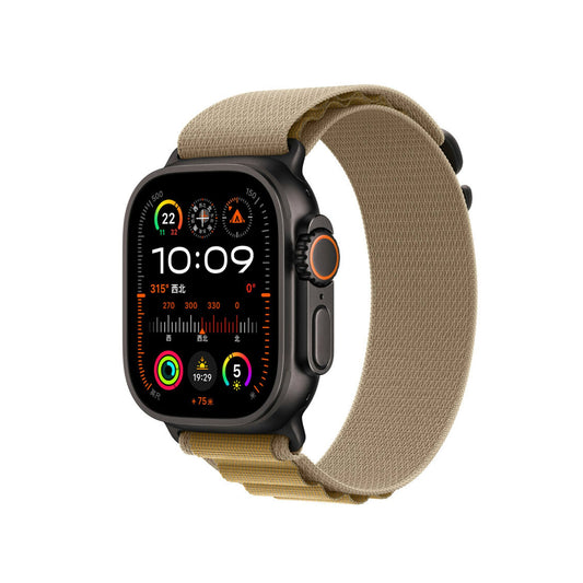 Apple Watch Alpine Kordon-Siyah Haki