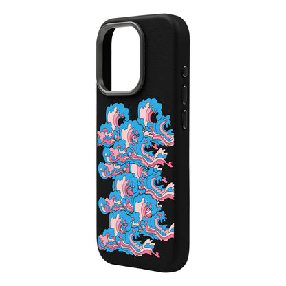 SURF-iPhone 16 Pro Leather Premium Kılıf MagSafe Özellikli