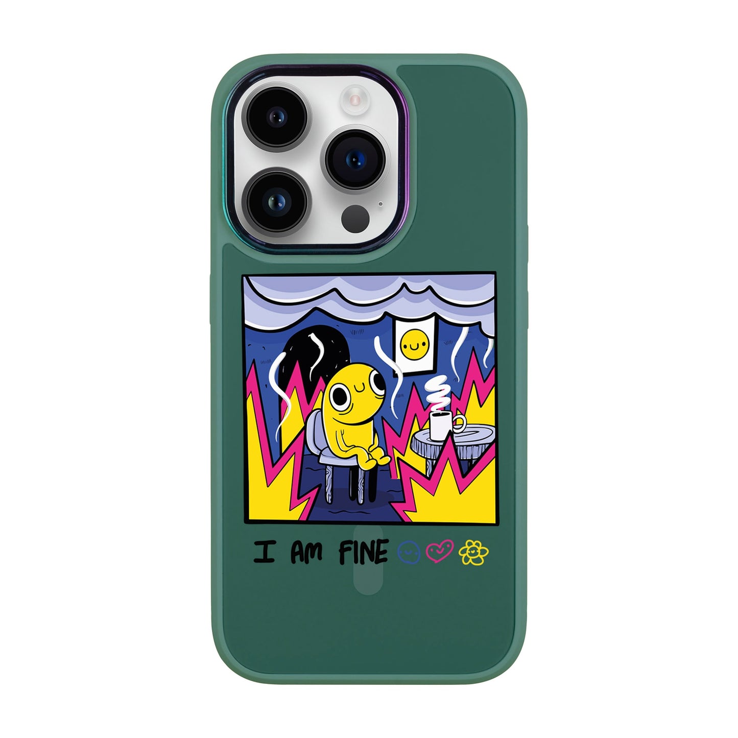I AM FINE-Vigor Kılıf MagSafe Özellikli - iPhone 14 Pro