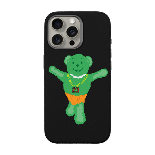 GREEN BEAR-iPhone 15 Pro Max Leather Premium Kılıf MagSafe Özellikli