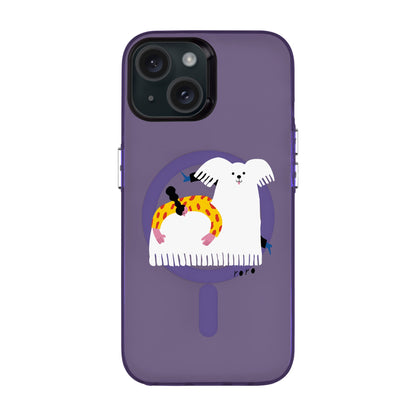 FANCY DOG-iPhone 15 Hold Kılıf MagSafe Özellikli