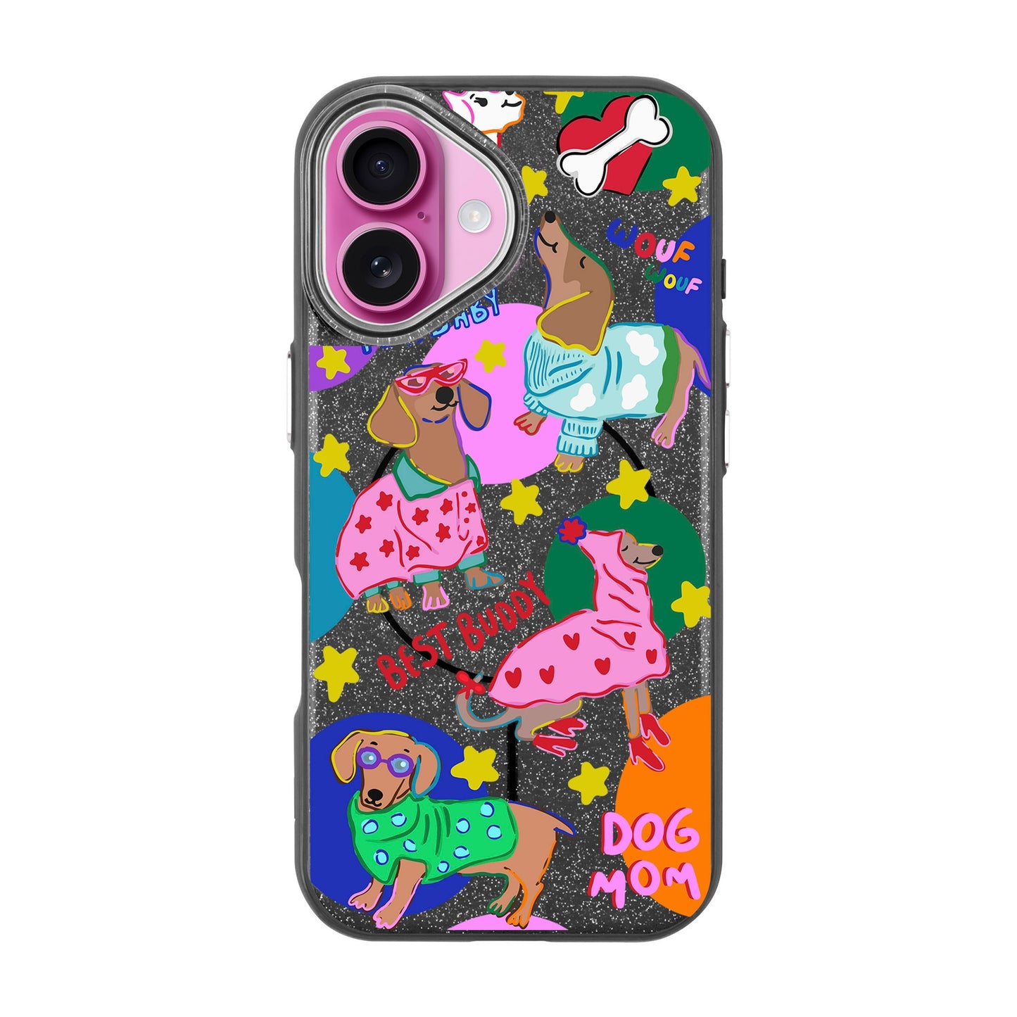 DOG MOM-iPhone 16 Radiant Kılıf MagSafe Özellikli