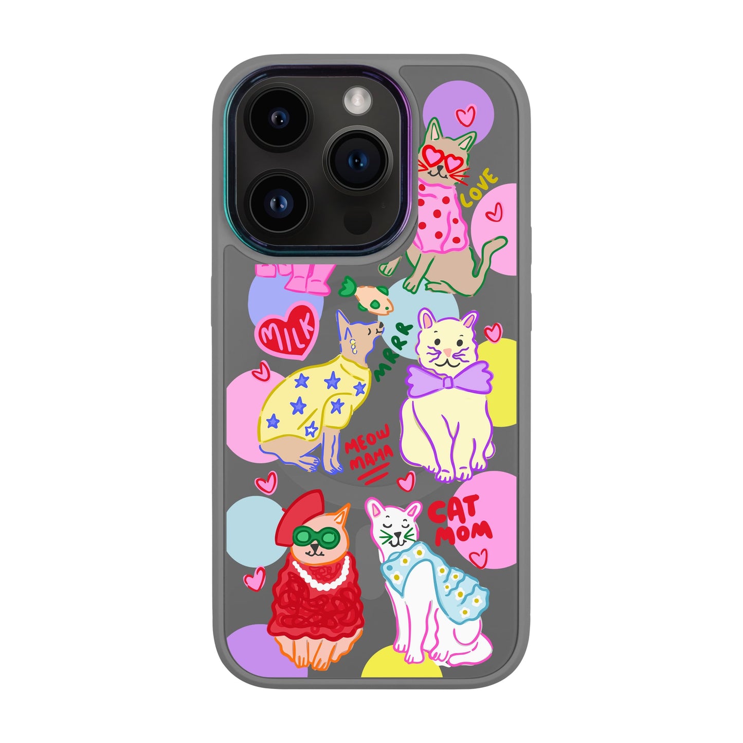 CAT MOM-Vigor Kılıf MagSafe Özellikli - iPhone 14 Pro