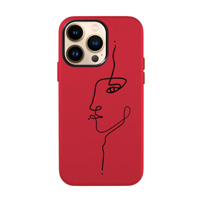FACE-iPhone 13 Pro Leather Kılıf