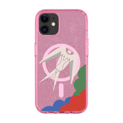 L’OISEAU LIBRE-iPhone 11 Shiny Kılıf MagSafe Özellikli