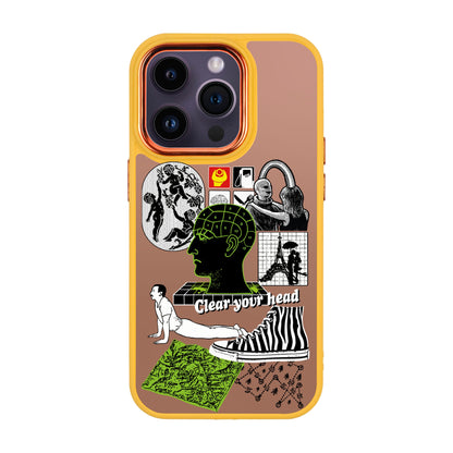 CLEAR YOUR HEAD-iPhone 14 Pro Proof Kılıf