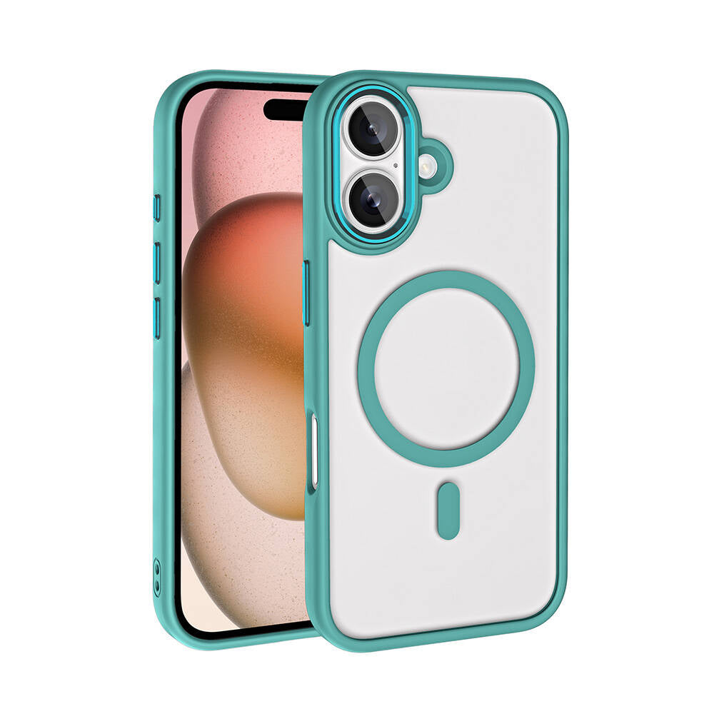 NEW-iPhone 16 Plus Hyaline Kılıf MagSafe Özellikli