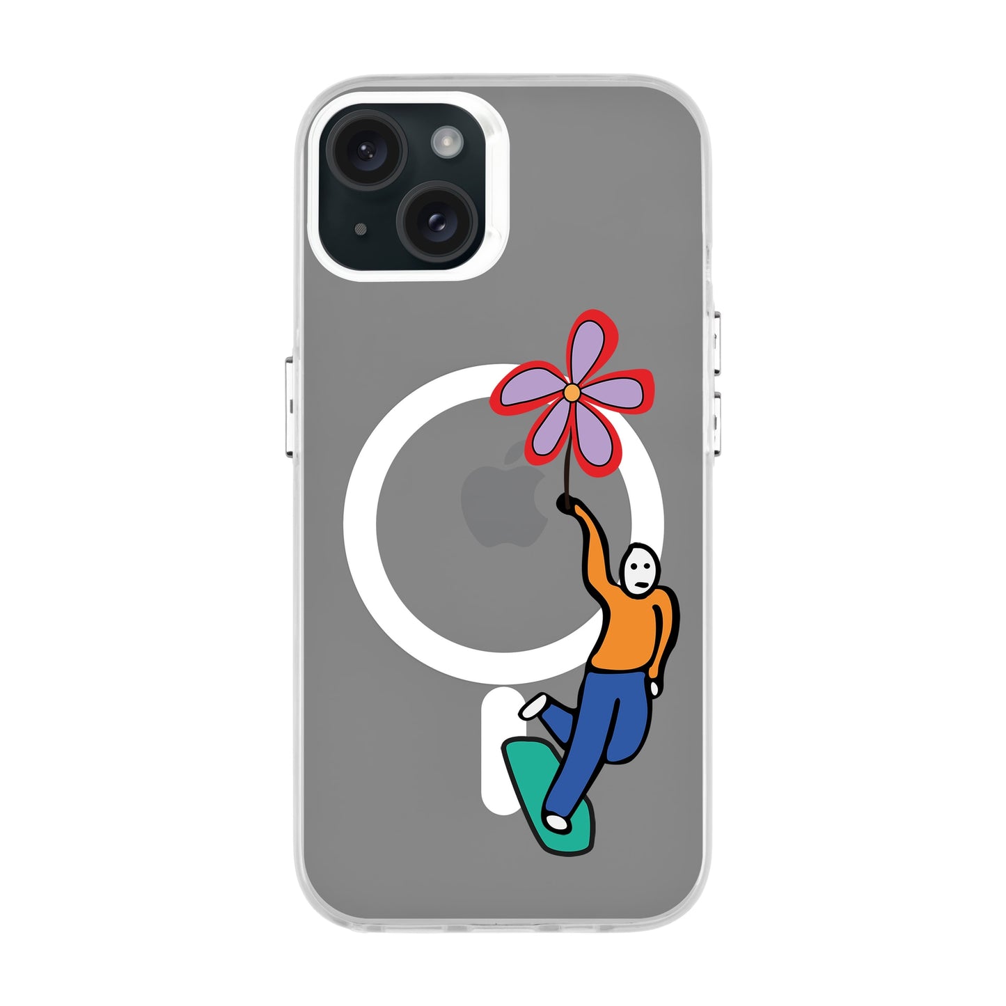 SKATEBOARDER-iPhone 15 Plus Hold Kılıf MagSafe Özellikli