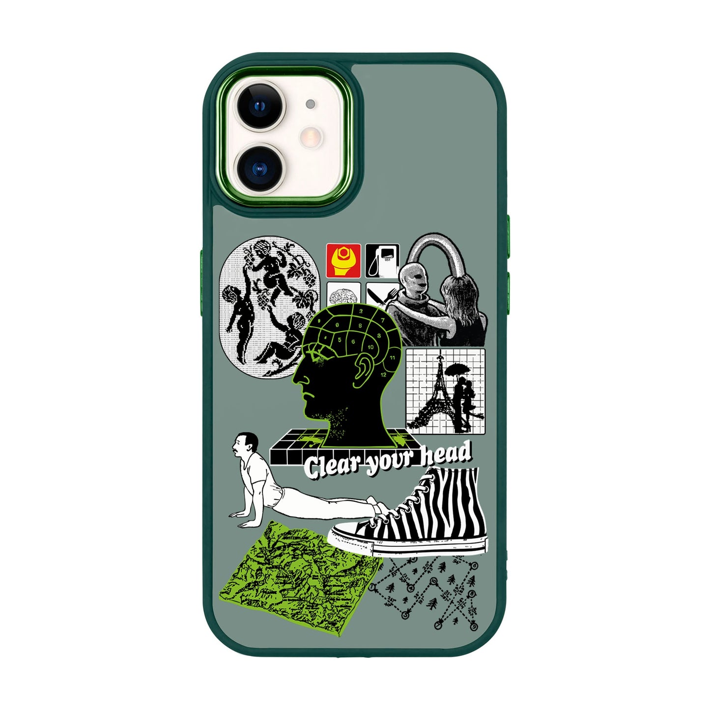 CLEAR YOUR HEAD-iPhone 11 Proof Kılıf