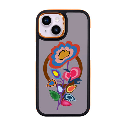 KNITTED FLOWER-Dark Kılıf MagSafe Özellikli - iPhone 13