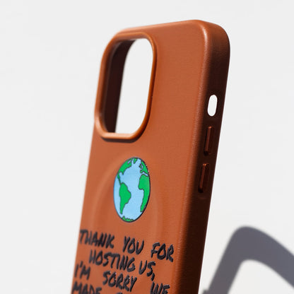 MESS-iPhone 14 Pro Max Leather Kılıf MagSafe Özellikli