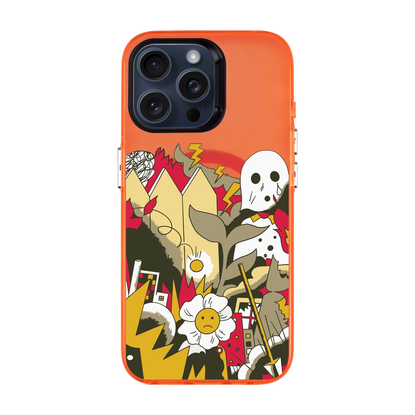 EVERYTHING IS BURNING-Hold Kılıf MagSafe Özellikli - iPhone 15 Pro Max